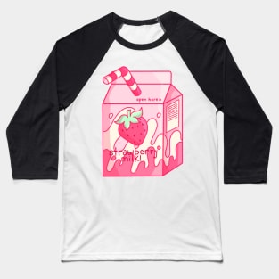 Strawberry Milk Baseball T-Shirt